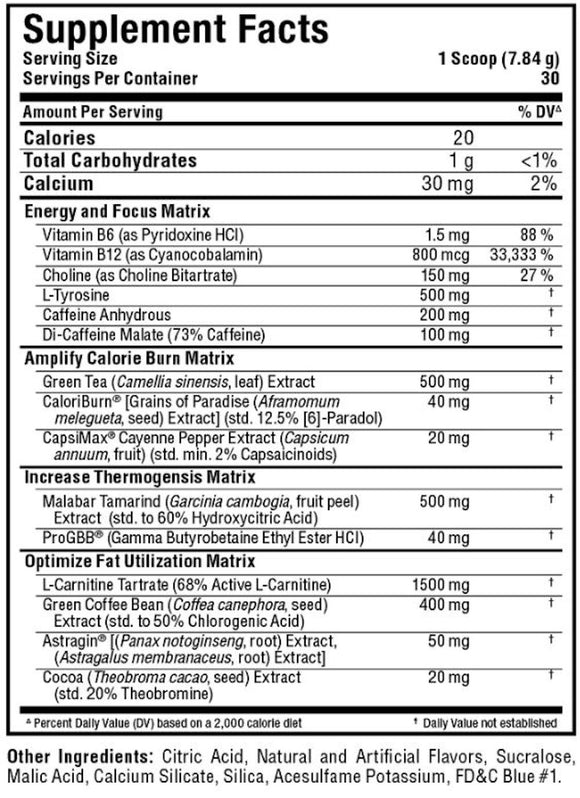 Allmax Rapidcuts Xtreme 30 servings