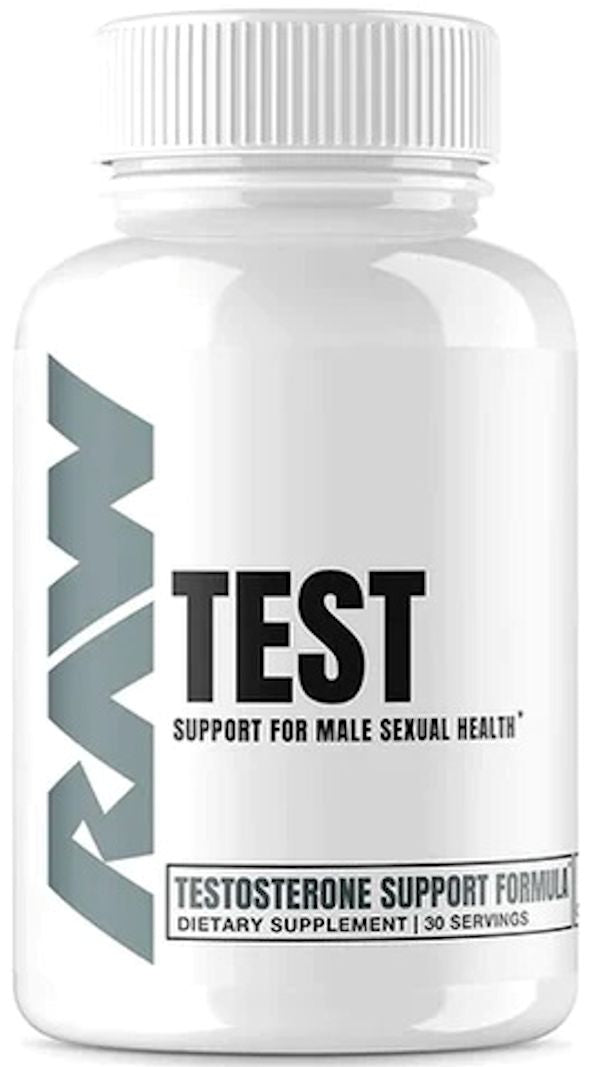 Raw Nutrition Raw Test Support Natural Testosterone 210 Capsules