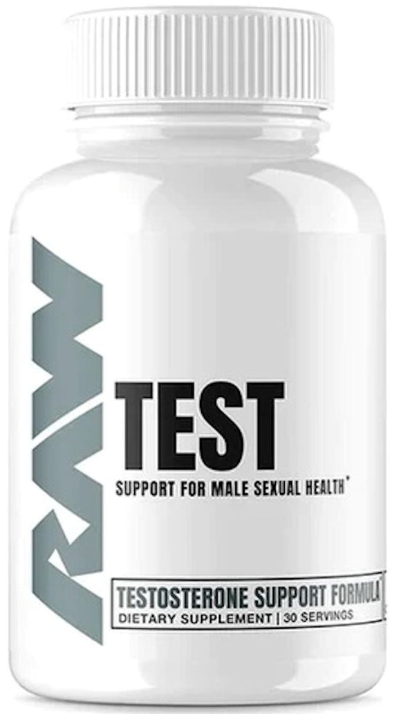 Raw Nutrition Raw Test Support Natural Testosterone 210 Capsules|Test Booster|Bodyandfitness.com