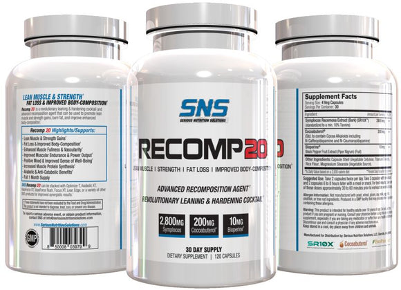 Serious Nutrition Solutions SNS Recomp20|Muscle Builders|Bodyandfitness.com