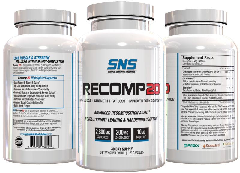 Serious Nutrition Solutions SNS Recomp20| Bodyandfitness.com