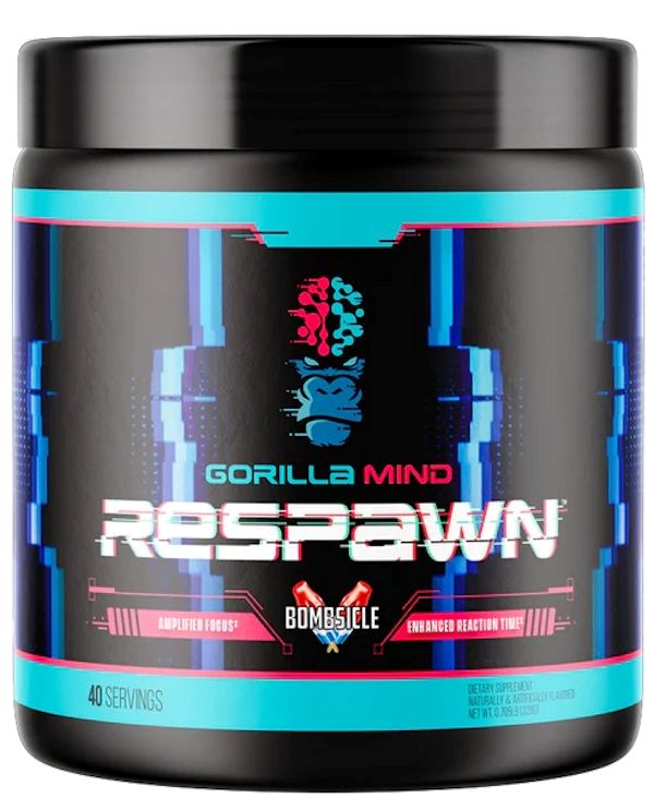 Gorilla Mind Respawn Pre-Workout focus juice

