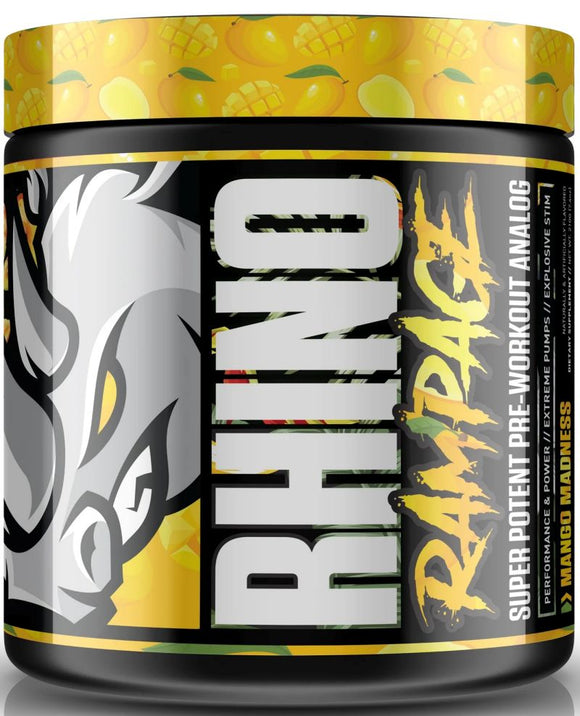 MuscleSport Rhino Rampage High Stim Pre-Workout|Pre Workout|Bodyandfitness.com