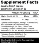 Insane Labz SAW Fat Burner 60 capsules|Fat Burner|Bodyandfitness.com