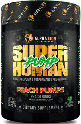 Alpha Lion SuperHuman Pump Stim-Free Pumps & Performance|Muscle Pumps|Bodyandfitness.com
