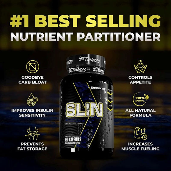 Enhanced Labs Slin Glucose Disposal 120 Caps|Sugar Control|Bodyandfitness.com