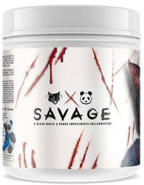 Panda Supps Sinister Savage Pre Workout - Black Magic 40 servings|Pre Workout|Bodyandfitness.com