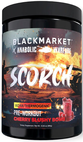 BlackMarket x Anabolic Warfare SCORCH|Pre Workout|Bodyandfitness.com
