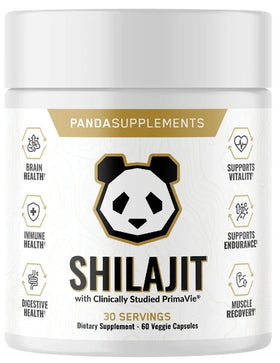 PANDA Shilaiit (PrimaVie Shilajit Extract - Fulvic Acid Complex 500 mg)|Muscle Builders|Bodyandfitness.com