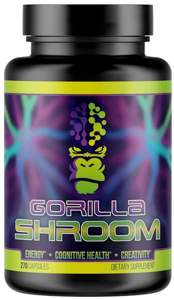 Gorilla Mind Shroom Nootropic Mushroom Supplement|Immune Health|Bodyandfitness.com