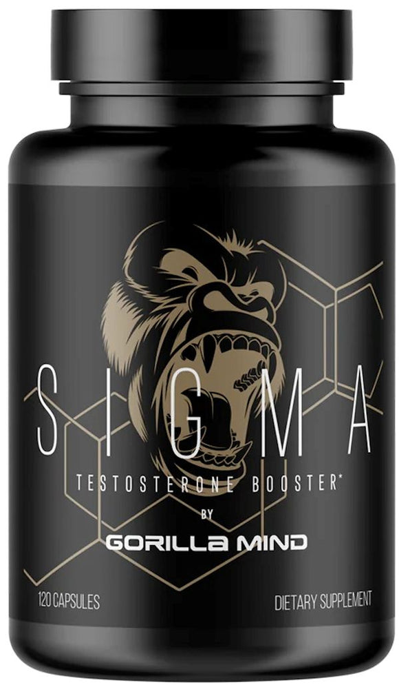 Gorilla Mind Sigma Test Booster with FREE Test-Abol|Test Booster|Bodyandfitness.com