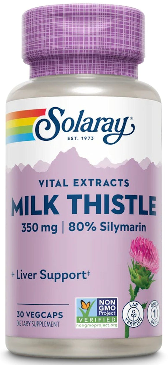 Solaray Milk Thistle|Liver Support|Bodyandfitness.com