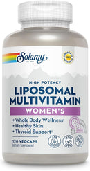 Solaray High Potency Women's Liposomal Multivitamin, 120 VegCaps|Multi Vitamin|Bodyandfitness.com