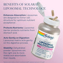 Solaray High Potency Women's Liposomal Multivitamin, 120 VegCaps|Multi Vitamin|Bodyandfitness.com