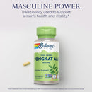 Solaray Tongkat Ali 400 mg, 60 VegCaps|Test Booster|Bodyandfitness.com
