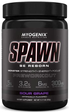 Myogenix Spawn Pre Workout 25 servings|Pre-Workout|Bodyandfitness.com