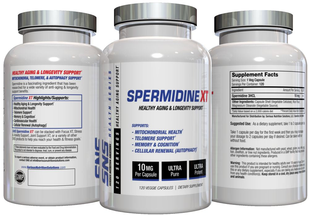 Serious Nutrition Solution SNS Spermidine XT 3