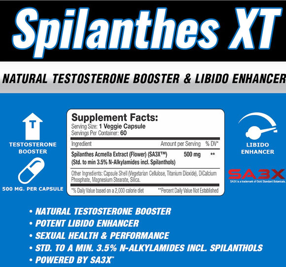 Serious Nutrition Solutions SNS Spilanthes XT|Test Booster|Bodyandfitness.com