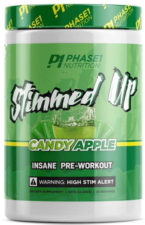 Phase 1 Nutrition Stimmed Up High Stim Pre Workout|Pre Workout|Bodyandfitness.com