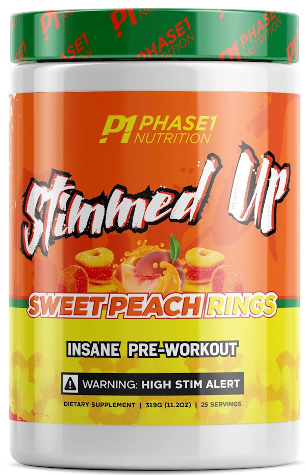 Phase 1 Nutrition Stimmed Up muscle peach