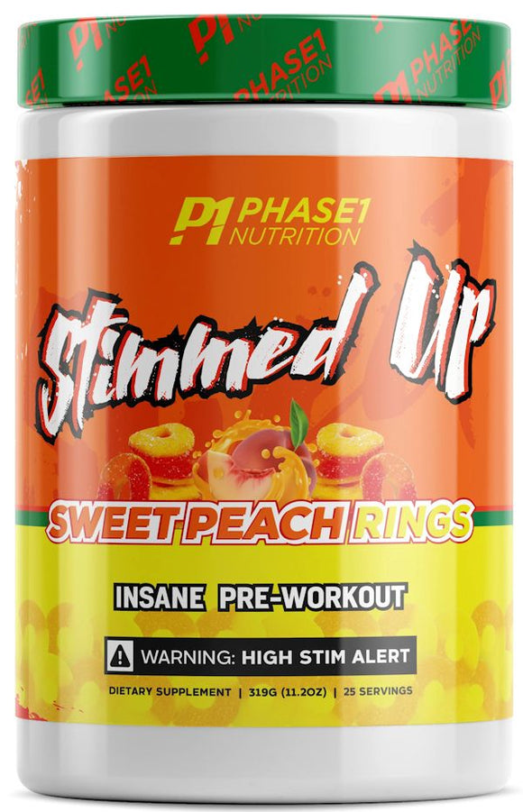 Phase 1 Nutrition Stimmed Up High Stim Pre Workout|Pre Workout|Bodyandfitness.com