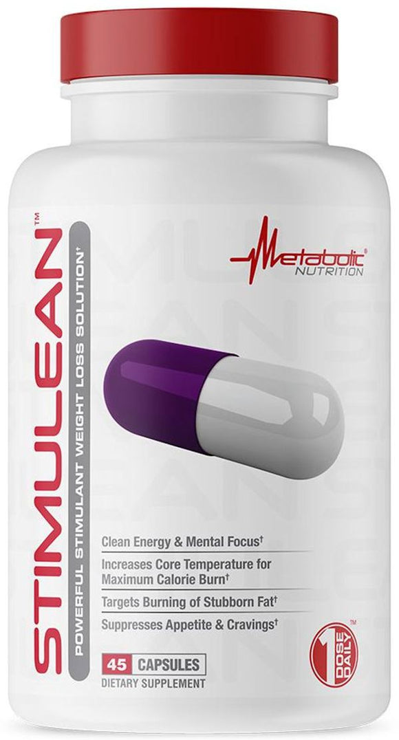 Metabolic Nutrition StimuLean 45 caps|Fat Burner|Bodyandfitness.com