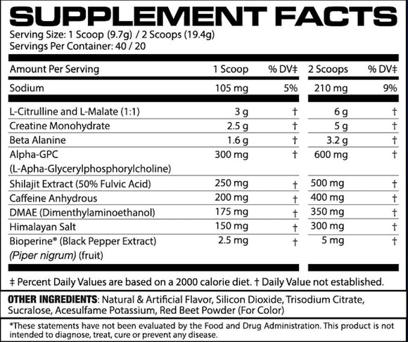 MHP STRONG AF Pre-Workout|Pre Workout|Bodyandfitness.com