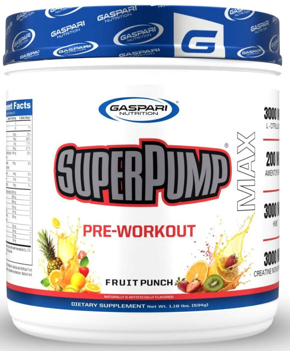 Gaspari Nutrition SuperPump Max New Formula More Pumps