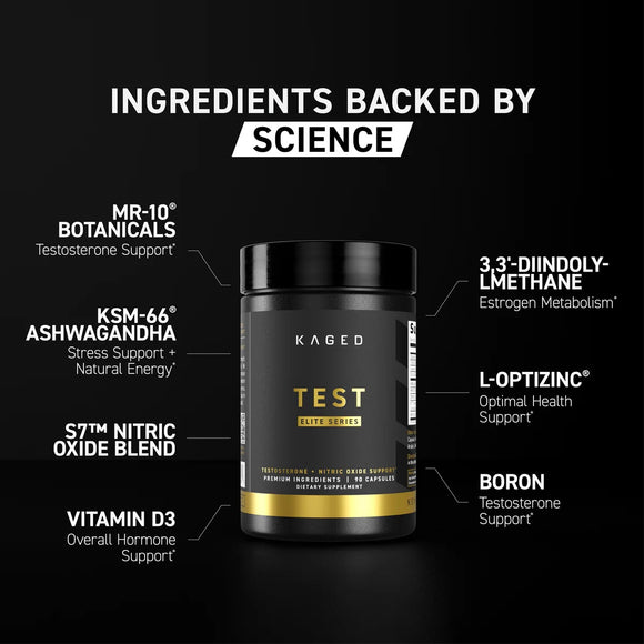Kaged Test Elite Testosterone Booster|Test Booster|Bodyandfitness.com