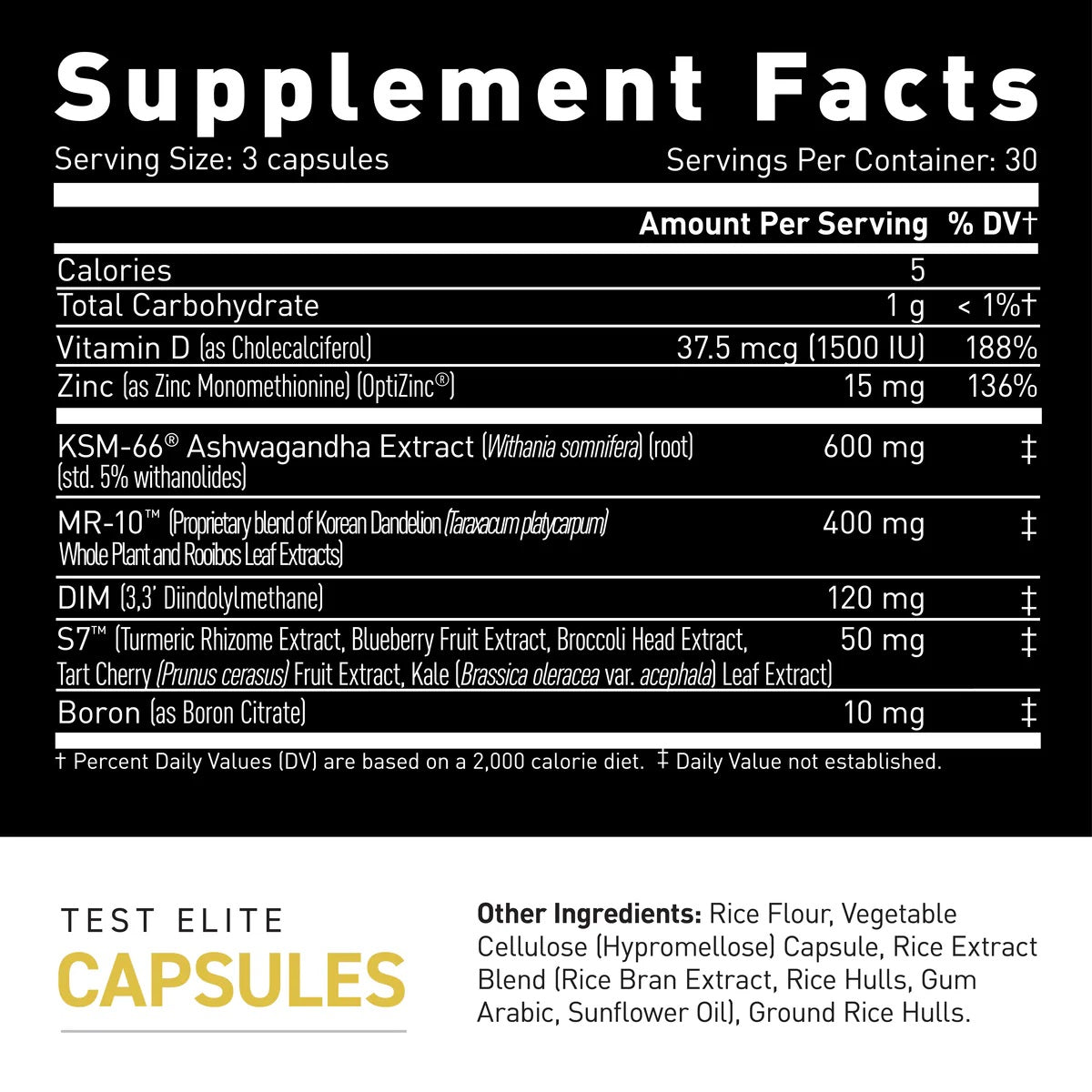 Kaged Test Elite Testosterone Booster|Test Booster|Bodyandfitness.com
