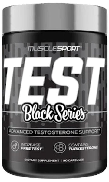 MuscleSport TEST BLACK Advanced Testosterone Support|Test booster|Bodyandfitness.com