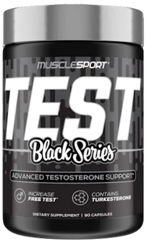 MuscleSport TEST BLACK Advanced Testosterone Support|Test booster|Bodyandfitness.com