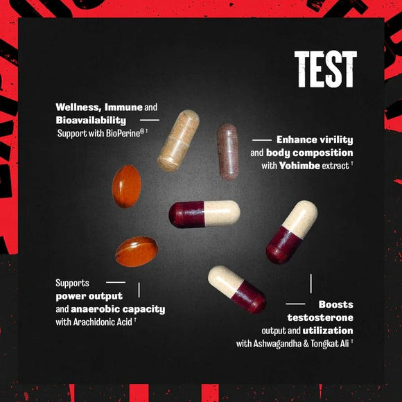 Universal Nutrition Animal Test 21 pak|Test Booster|Bodyandfitness.com