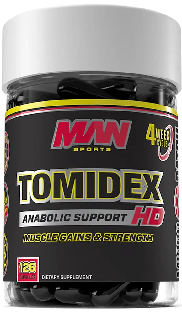 Man Sports Tomidex 126 Capsules|Muscle Builder|Bodyandfitness.com