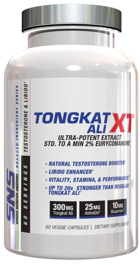 Serious Nutrition Solution SNS Tongkat Ali XT 60 Caps|Test Booster|Bodyandfitness.com