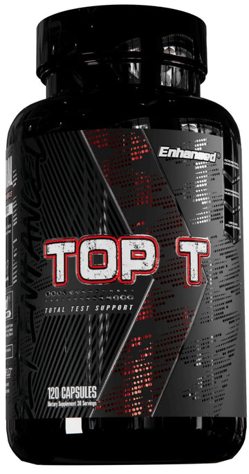 Enhanced Labs Top T 120 Capsules|Test Booster|Bodyandfitness.com