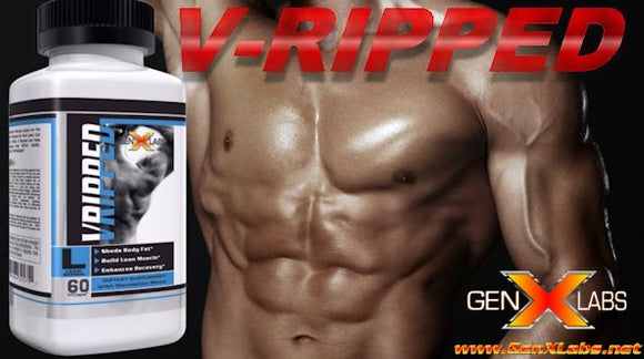 GenXLabs V-Ripped Lean Muscle|Hardcore|Bodyandfitness.com