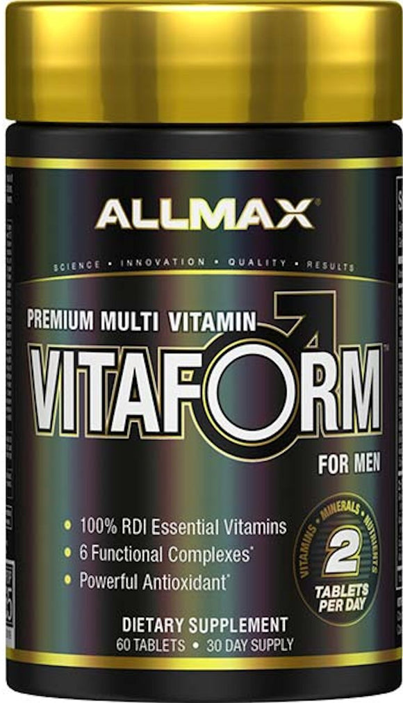 VITAFORM MEN: Men's Multivitamin - Allmax Nutrition