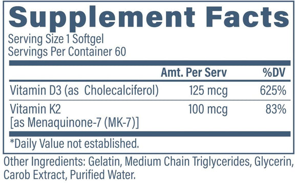 Revive Vitamin K2 & D3 - 60 Softfgel|Bone Health|Bodyandfitness.com