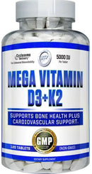 Hi-Tech Pharmaceuticals Mega Vitamin D3+K2 Bone Health-1