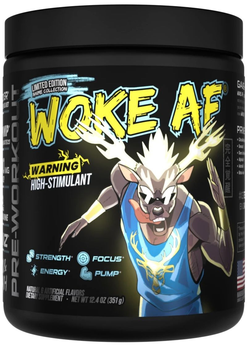 Woke AF Pre-Workout pea