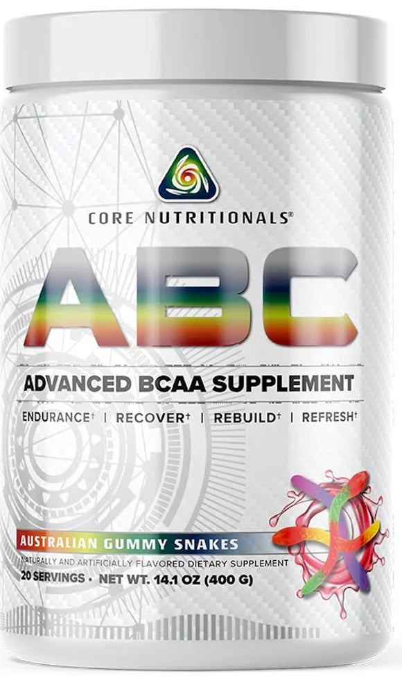 Core Nutritionals ABC Advanced BCAA 20 servings|BCAA|Bodyandfitness.com