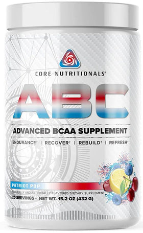 Core Nutritionals ABC Advanced BCAA 20 servings|BCAA|Bodyandfitness.com