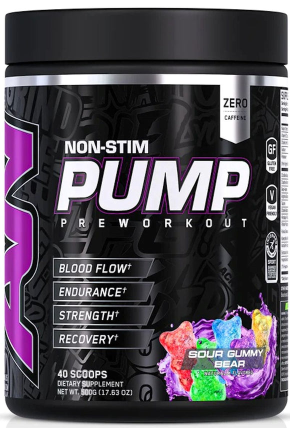 ABE Pump Non-Stim Pre-Workout Red Hawaiian