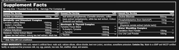 Universal Animal Cuts Powder|Pre-Workout|Bodyandfitness.com