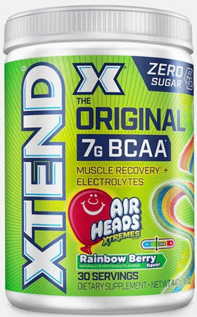 XTEND Original BCAA Powder Airheads Candy Flavor|Pre-Workout|Bodyandfitness.com