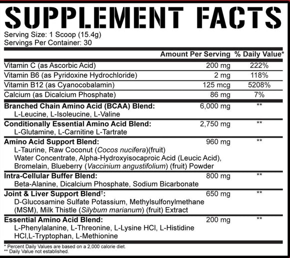5% Nutrition All Day You May BCAA Recovery 30 Servings