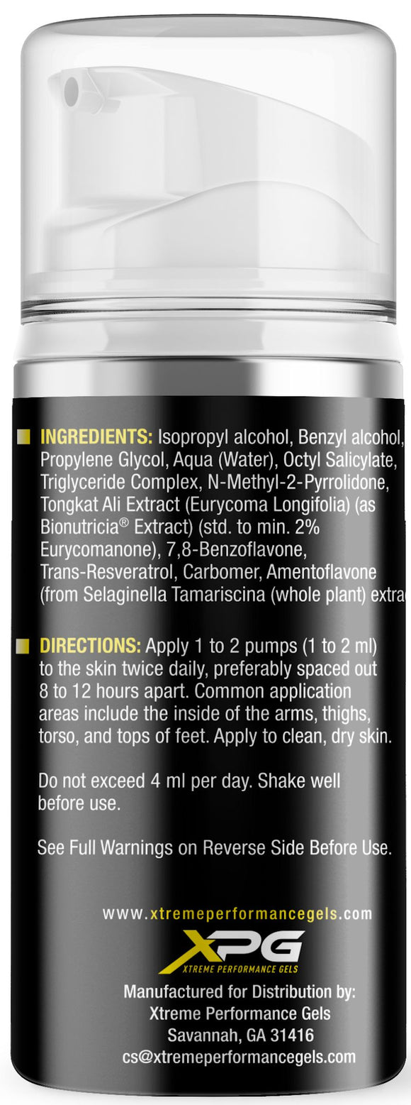 Xtreme Performance Gels XPG Alpha Gel Lean Muscle Performance|Test Booster|Bodyandfitness.com