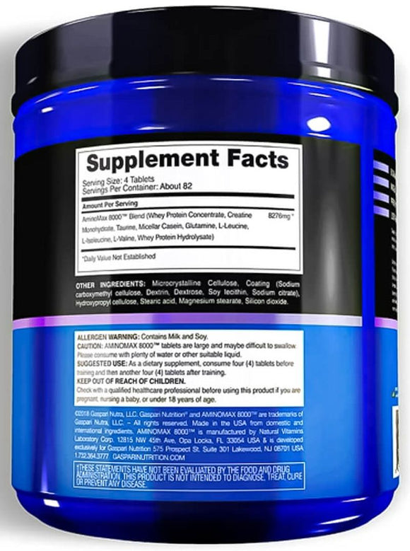 Gaspari Nutrition AminoMax 8000 325 Tabs