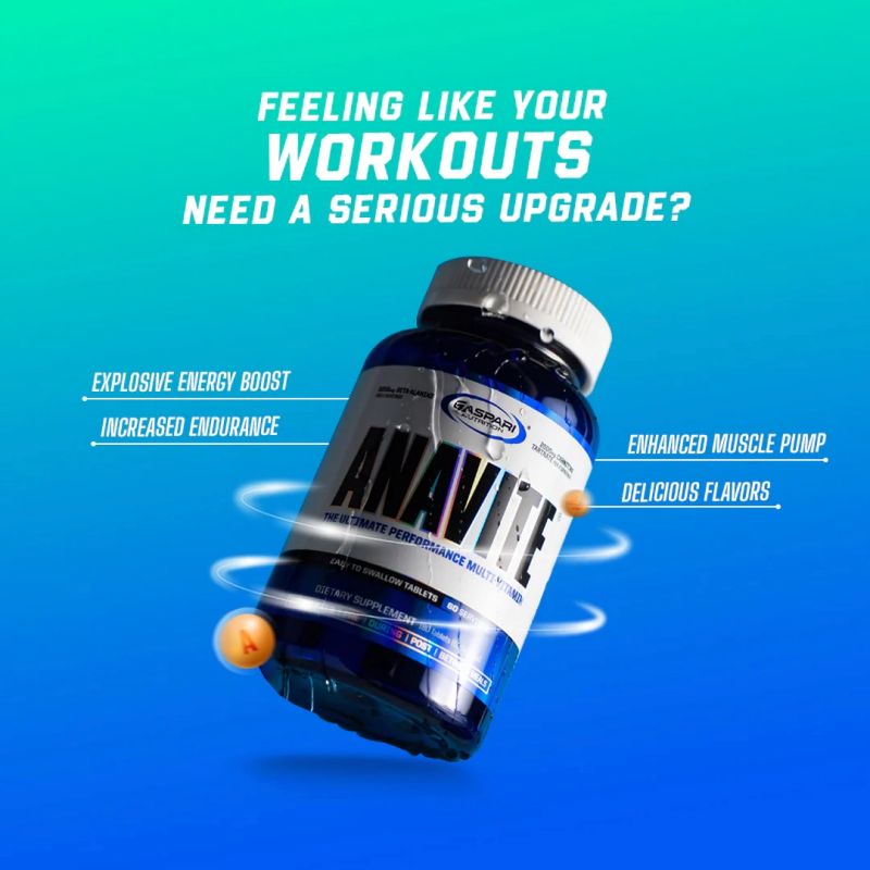 Gaspari Nutrition Anavite 180 Tablets